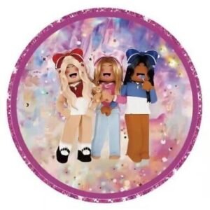 Female Roblox - 10pcs plate