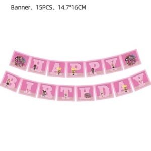 LOL Surprise - Happy Birthday banner