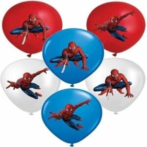 Spiderman - 12pcs 12” Latex Balloon