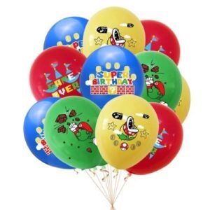 Super Mario - 12pcs Latex Balloon