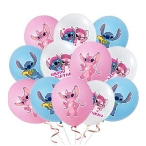 Lilo & Stitch - 12pcs 12”Latex Balloon